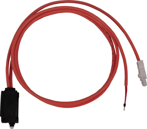 Netzkabel LX-SK-05250 2x1,5qmm orange mit integr. Türpos.Schalter